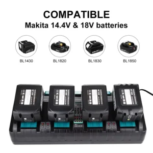 Charger DC18SF 18V 4-port for Makita 14.4V-18V