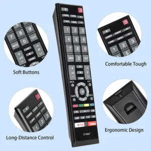 שלט תואם לטלוויזיה טושיבה Toshiba CT-8547