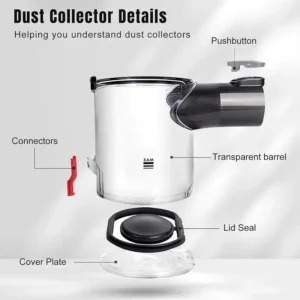 Dust Container for Dyson V6 DC58 DC59 DC62 DC74 Vacuum Cleaner,Dust Bin Replacement Parts