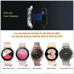 atch Charger For Samsung Galaxy Watch 3 4 5 6 7 8 Pro Active 2 Portable Wireless Type C PD Cable Fast Charger Dock Statio