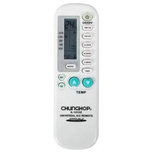 שלט אוניברסלי חלופי למזגן K-1010E עם מסך LCD | שנה אחריות