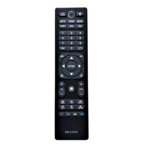 שלט תואם לטלוויזיה JVC RM-C3402 RM-C3401 RM-C3212