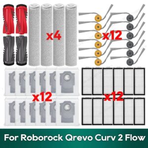 ערכת אביזרים תואמת לשואב Roborock Qrevo Curv 2
